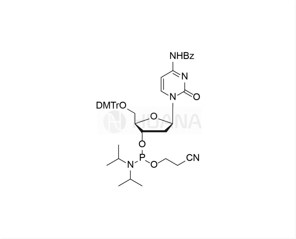 DMTr-dC ((Bz)-3'-CE-Fosforamidite CAS:102212-98-6 sintesi di oligonucleotidi DNA fosforamidite dC ((Bz) produttore